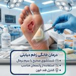 درمان خانگی زخم دیابتی - باید ها و نباید های درمان خانگی زخم دیابتی و نحوه شستشوی زخم دیابتی در منزل